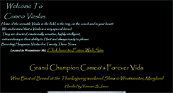 Desktop Screenshot of cameovizslas.com